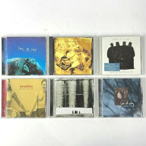 Jars of Clay 6 CD Lot Monsters Left Zoo Who We Are Instead Drummer EP 1996-2006 - Picture 2 of 11